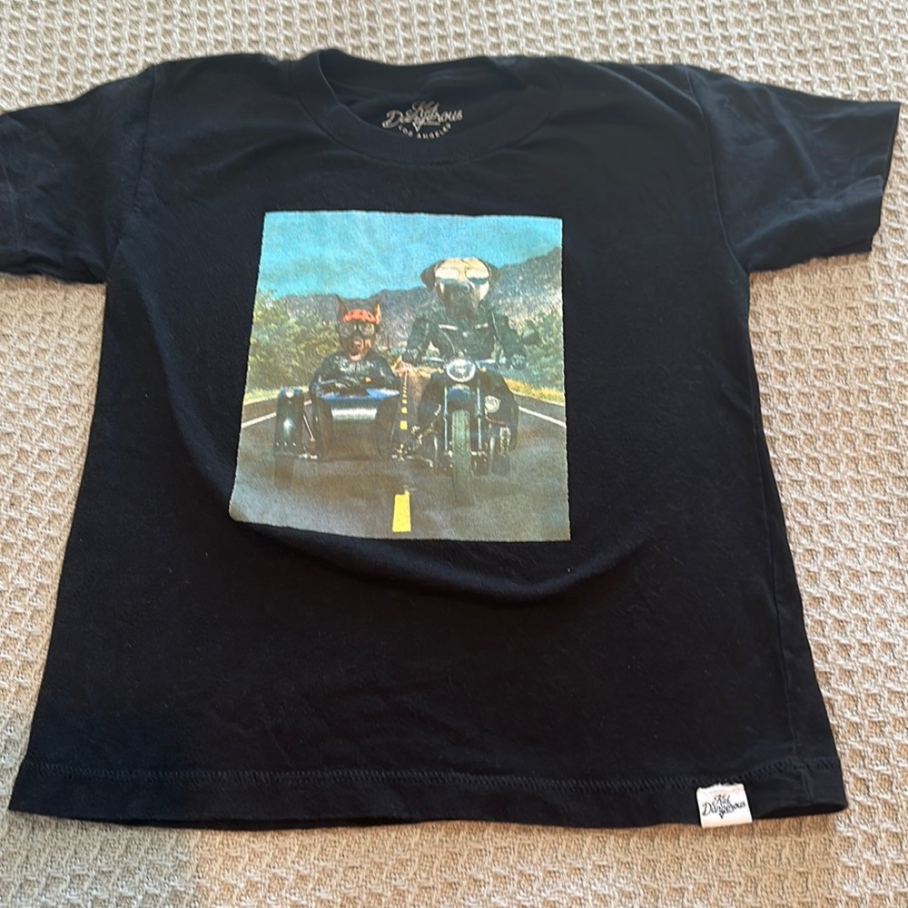 Kid Dangerous printed t shirt